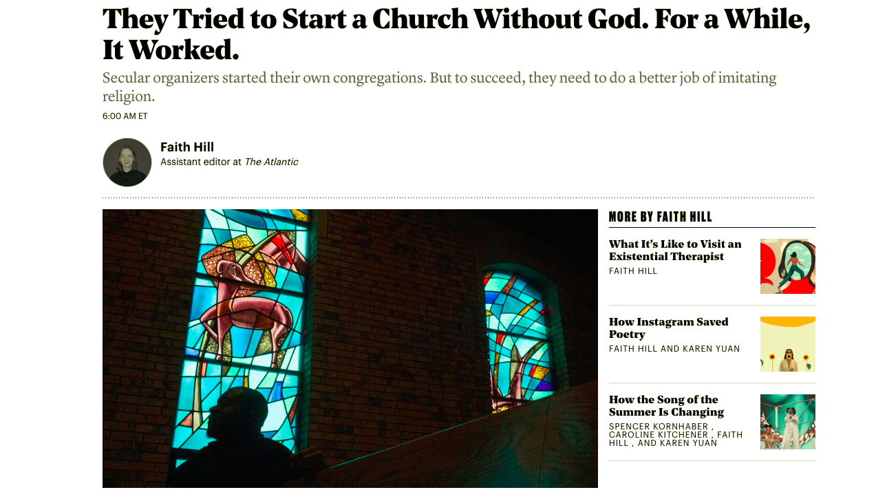 Why Secular Church Started So Well, but Finished So Poorly (and Quickly)